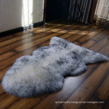 single pelt floor mat sheepskin carpet area rug for living room